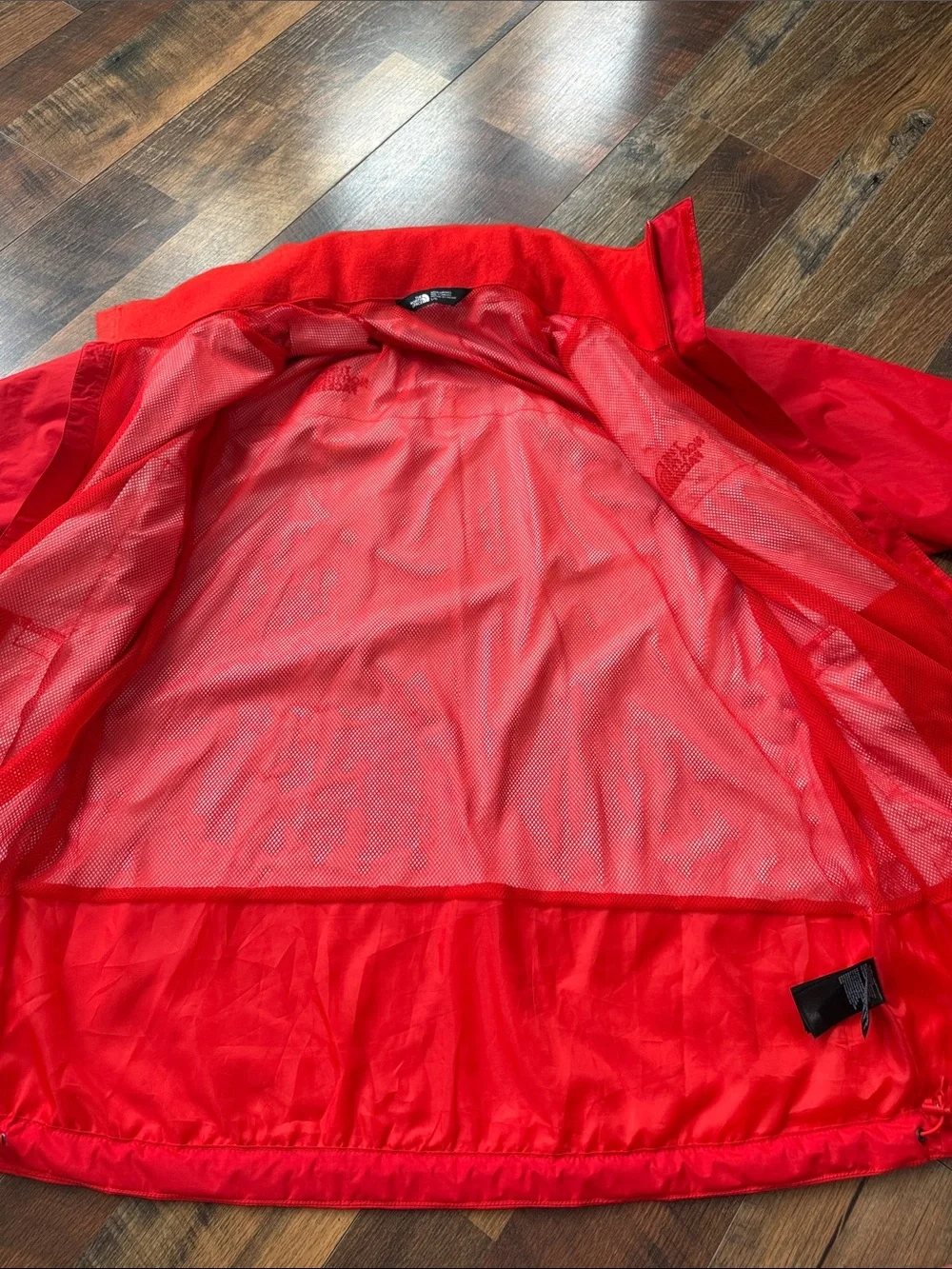 The North Face DryVent Hooded Rain Jacket Red Men’s Large
